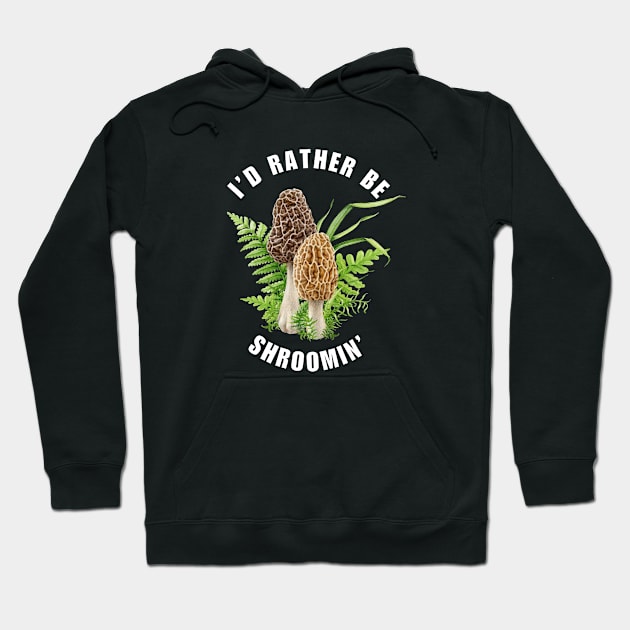 Morel Mushroom Hunter Hoodie by TeesForThee